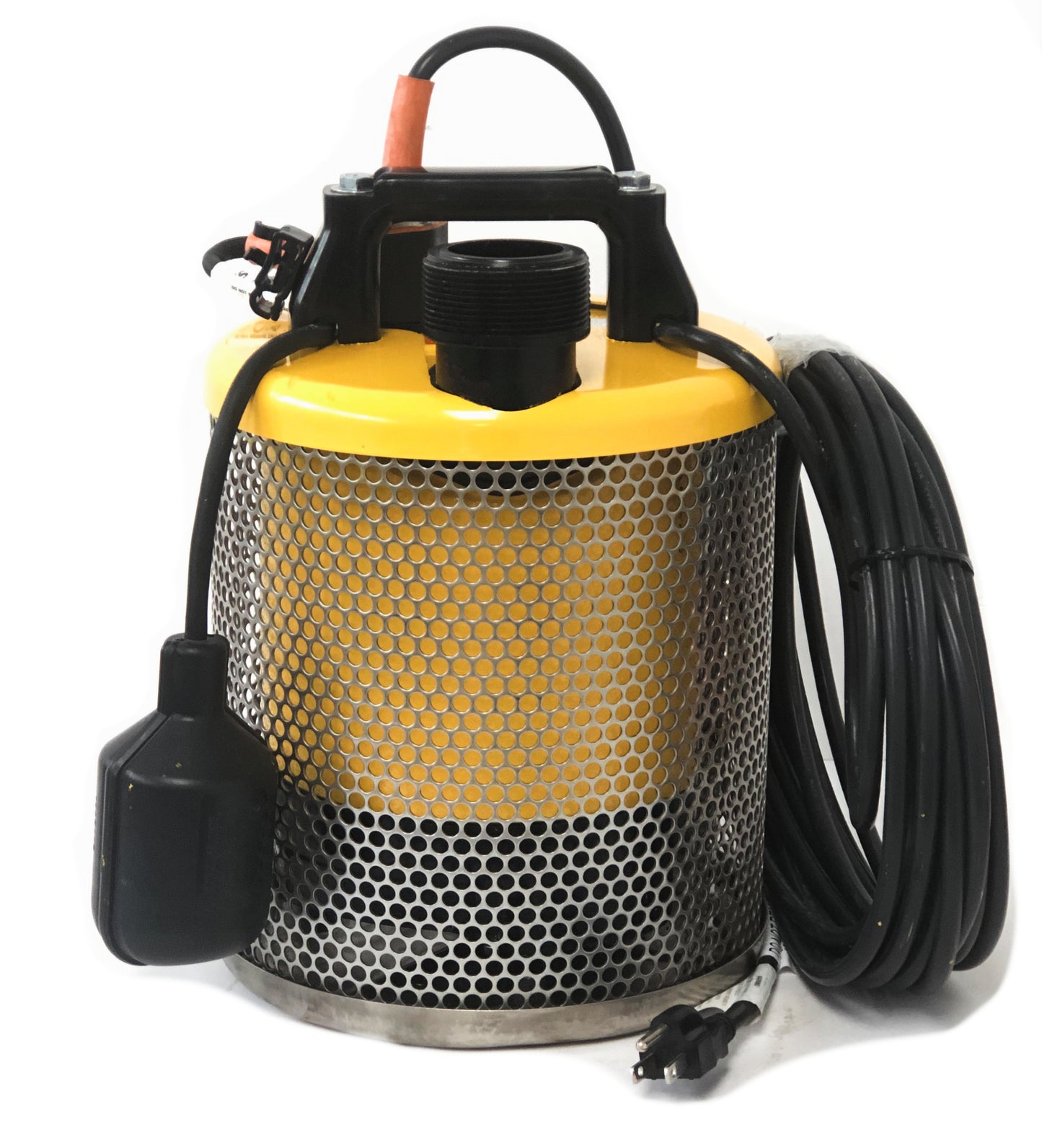 Water Drainer Pit Boss 101 T 1/2Hp Submersible Dewatering Pump / Sump Pump with Non Clogging Stainless Steel Screen and Tethered Float