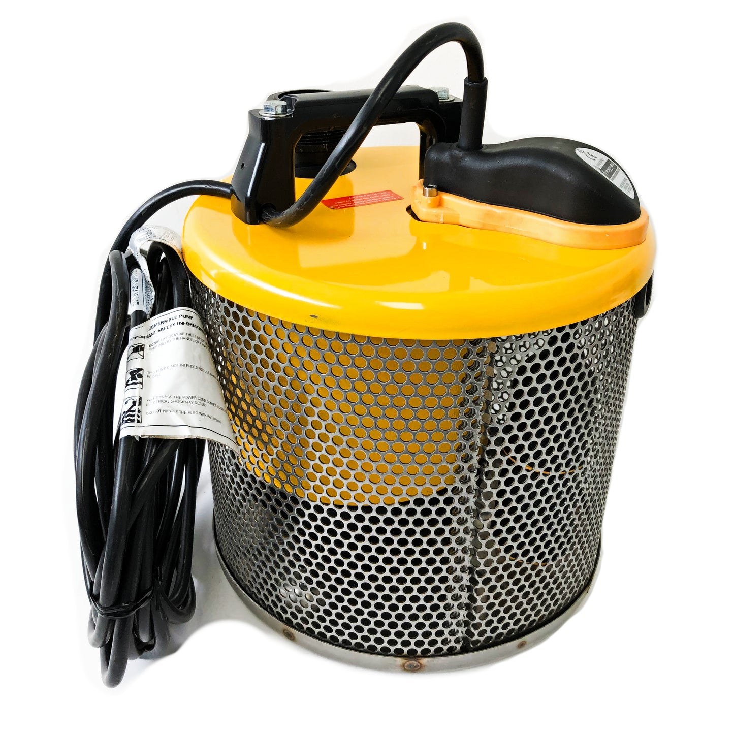 Water Drainer Pit Boss 102 V 1Hp Submersible Dewatering Pump / Sump Pump with Non Clogging Stainless Steel Screen and Internal Vertical Float