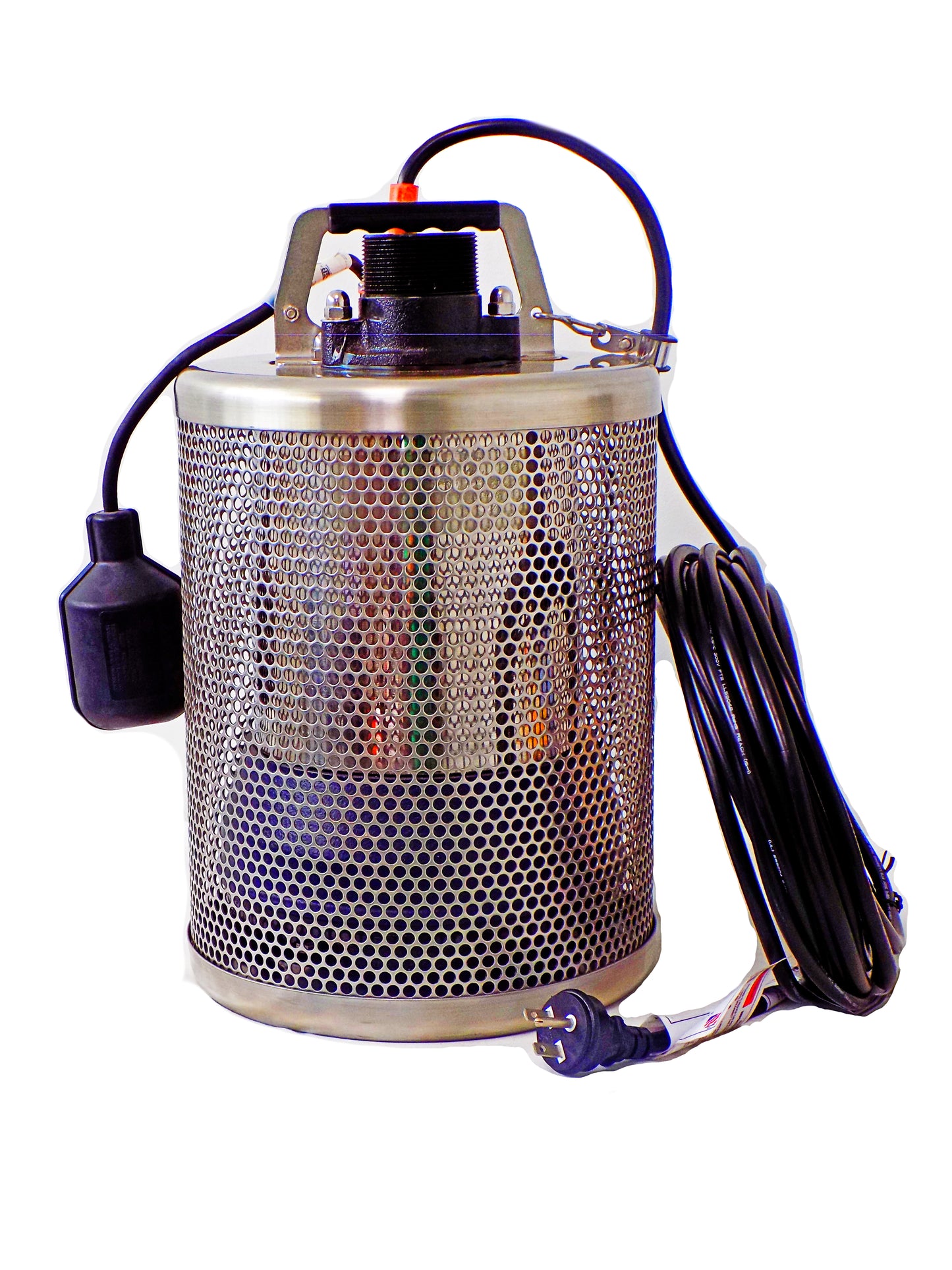 Water Drainer SD 400 T 1/2Hp Stainless Steel Submersible Dewatering Pump / Sump Pump with Non Clogging Stainless Steel Screen and Tethered Float